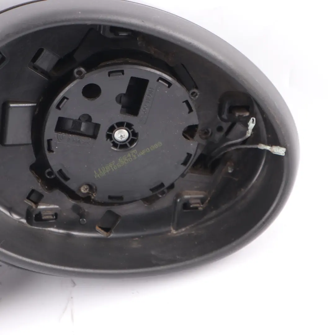  Wing Mirror Mini R55 R56 Cooper One Right Door Power Fold O/S Black 7 Pins - SKU rhd-7417466-BLK - Part number 7417466