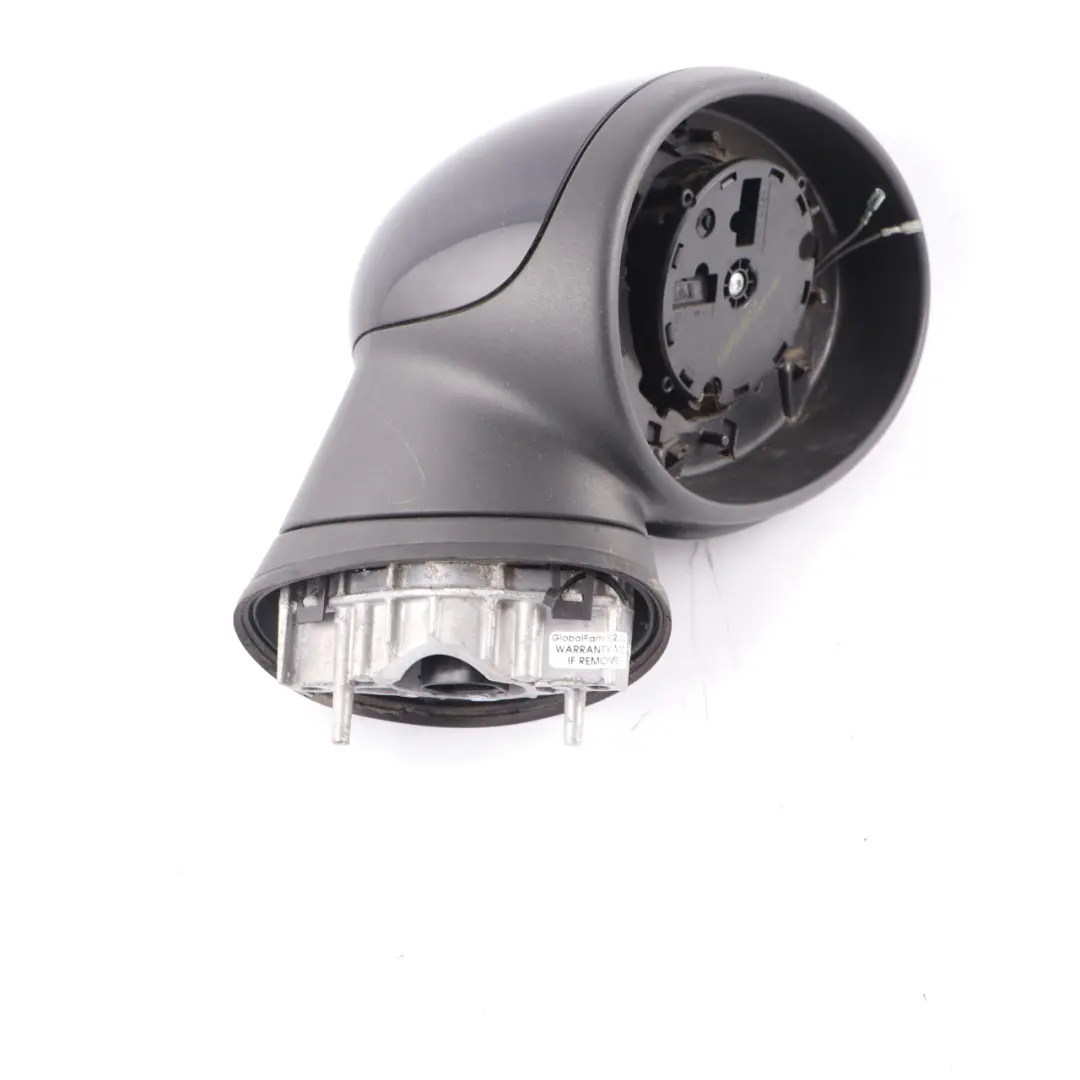  Wing Mirror Mini R55 R56 Cooper One Right Door Power Fold O/S Black 7 Pins - SKU rhd-7417466-BLK - Part number 7417466