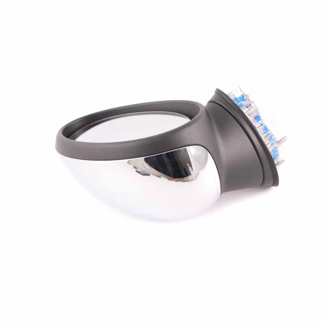 Mini Cooper One R55 R56 Right Door Wing Mirror Power Fold O/S Chrome 7 Pins - SKU rhd-7417466-CHR - Part number 7417466