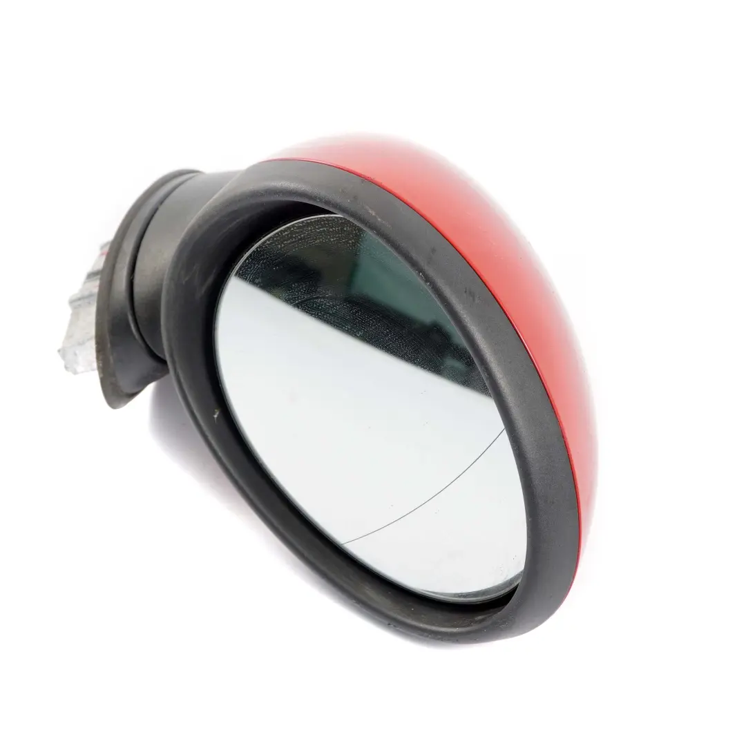 Mini Cooper R55 R56 Right Door Wing Mirror Power Fold O/S 7 Pins Chili Red 851 - SKU rhd-7417466-CHRED - Part number 7417466