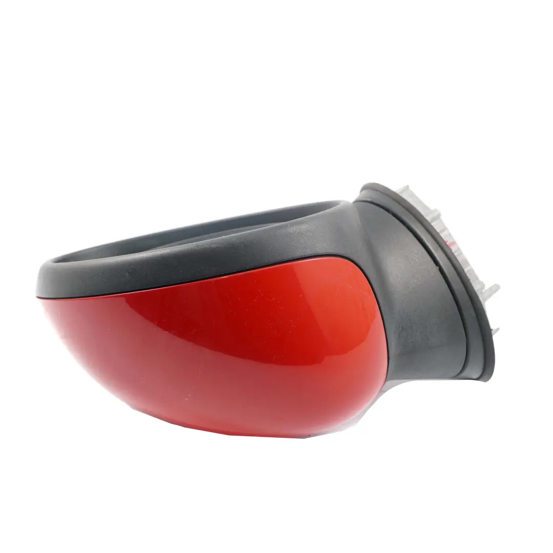 Mini Cooper R55 R56 Right Door Wing Mirror Power Fold O/S 7 Pins Chili Red 851 - SKU rhd-7417466-CHRED - Part number 7417466