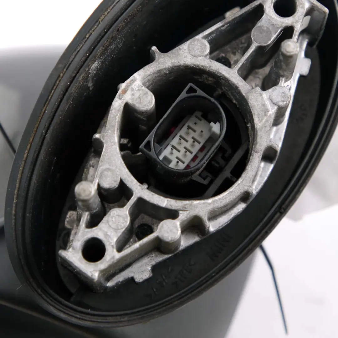 Wing Mirror Mini R55 R56 Right Door Power Fold O/S 7 Pins Eclipse Grey B24 to with Part number 7417466 Wing Mirror Mini R55 R56 Right Door Power Fold O/S 7 Pins Eclipse Grey B24 - SKU rhd-7417466-ECG - Part number 7417466