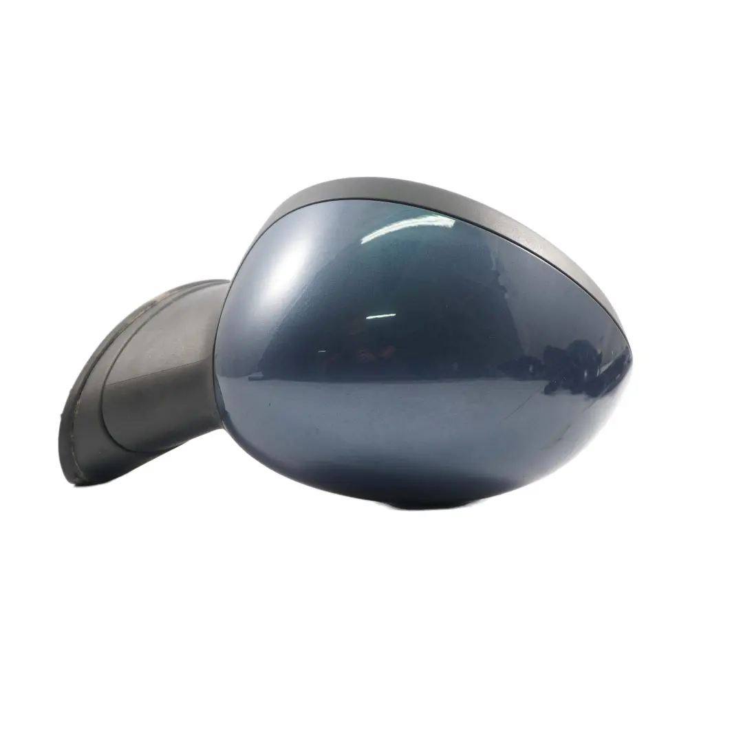 Right Door Wing Mirror Power Fold O/S 7 Pins Horizon Blue to Mini Cooper R55 R56 with Part number 7417466 Mini Cooper R55 R56 Right Door Wing Mirror Power Fold O/S 7 Pins Horizon Blue - SKU rhd-7417466-HB - Part number 7417466