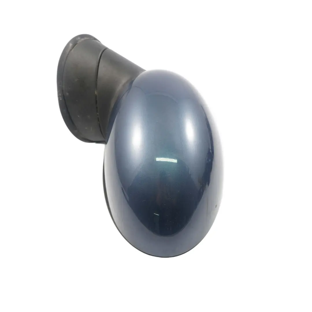 Right Door Wing Mirror Power Fold O/S 7 Pins Horizon Blue to Mini Cooper R55 R56 with Part number 7417466 Mini Cooper R55 R56 Right Door Wing Mirror Power Fold O/S 7 Pins Horizon Blue - SKU rhd-7417466-HB - Part number 7417466