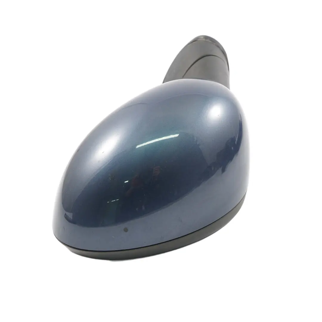 Right Door Wing Mirror Power Fold O/S 7 Pins Horizon Blue to Mini Cooper R55 R56 with Part number 7417466 Mini Cooper R55 R56 Right Door Wing Mirror Power Fold O/S 7 Pins Horizon Blue - SKU rhd-7417466-HB - Part number 7417466