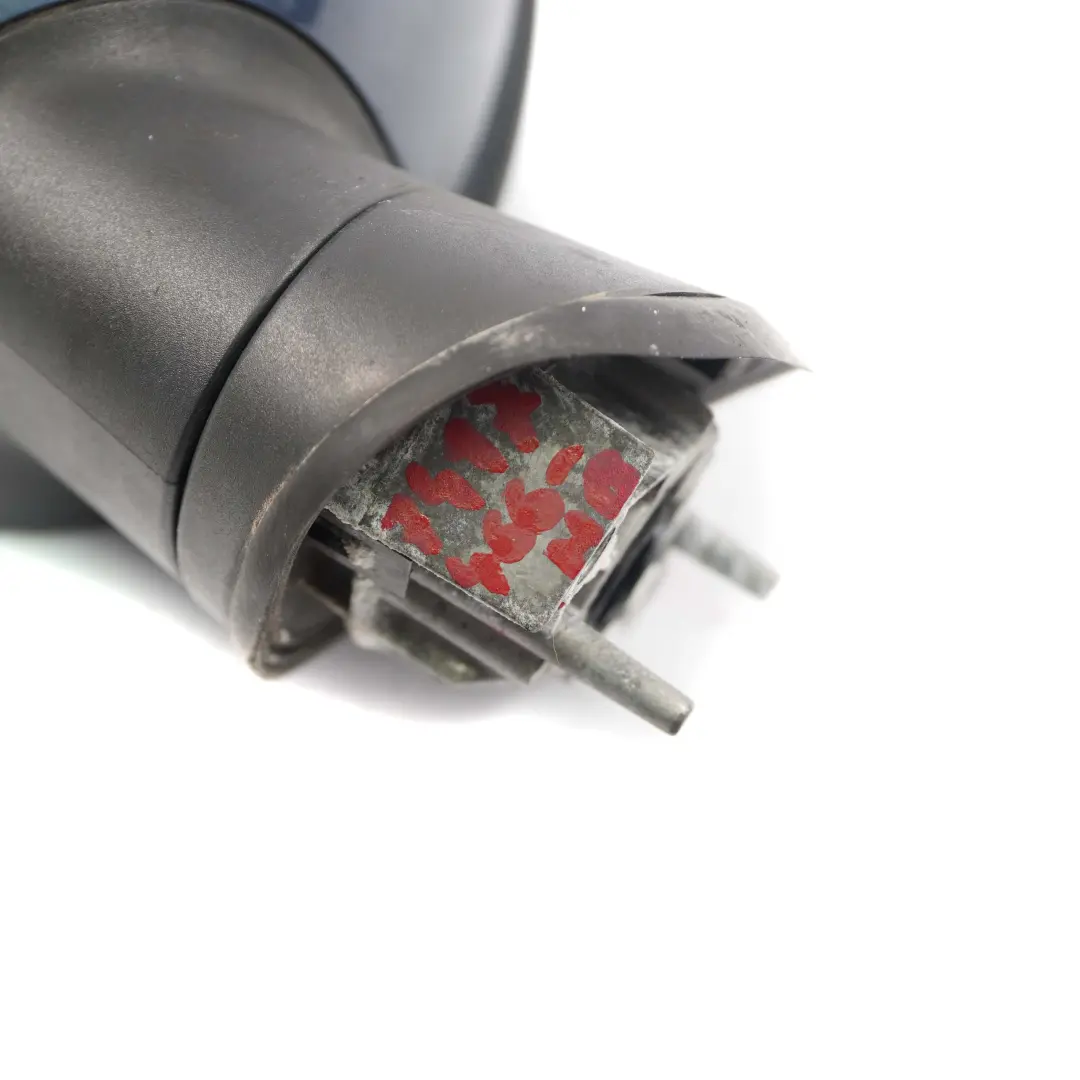 Right Door Wing Mirror Power Fold O/S 7 Pins Horizon Blue to Mini Cooper R55 R56 with Part number 7417466 Mini Cooper R55 R56 Right Door Wing Mirror Power Fold O/S 7 Pins Horizon Blue - SKU rhd-7417466-HB - Part number 7417466