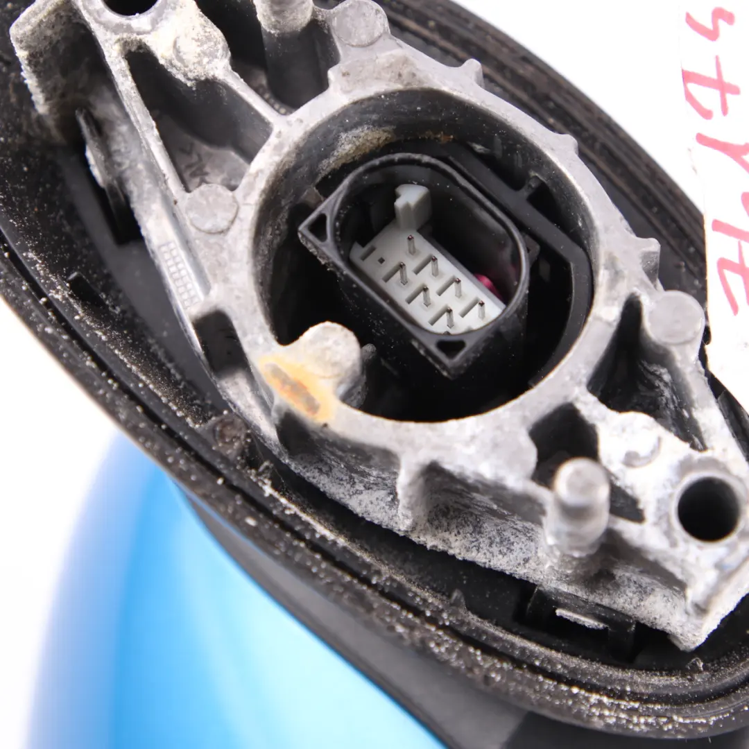 Mini Cooper One R55 R56 Right Door Wing Mirror Power Fold O/S Laser Blue - SKU rhd-7417466-LAB - Part number 7417466