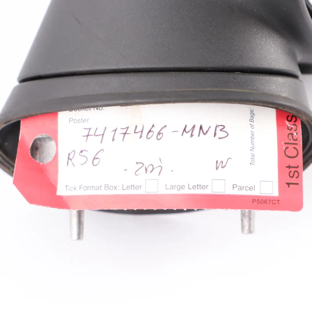 Wing Mirror Mini R55 R56 Right Door Power Fold O/S Outside Midnight Black A94 to with Part number 7417466 Wing Mirror Mini R55 R56 Right Door Power Fold O/S Outside Midnight Black A94 - SKU rhd-7417466-MNB - Part number 7417466