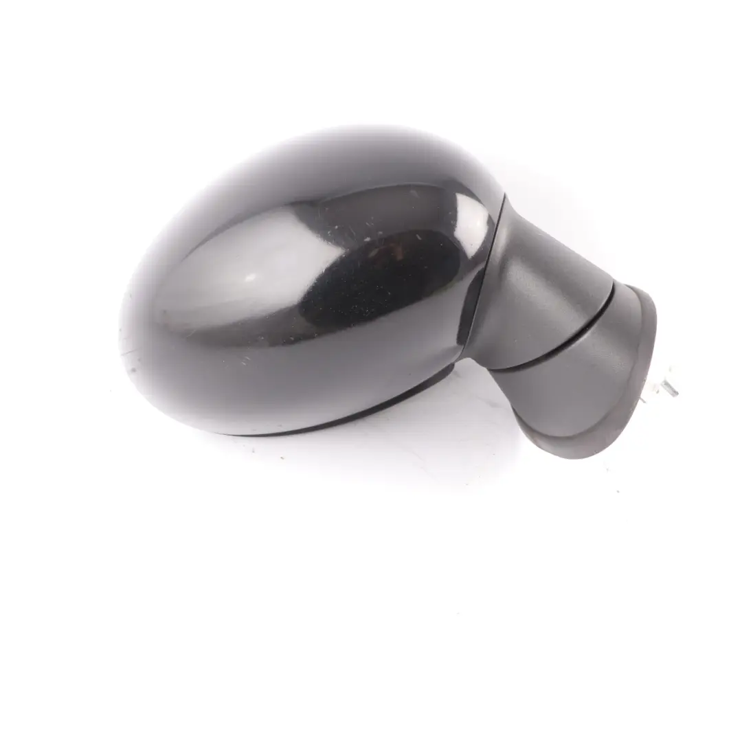  Wing Mirror Mini R55 R56 Right Door Power Fold O/S Outside Midnight Black A94 - SKU rhd-7417466-MNB - Part number 7417466