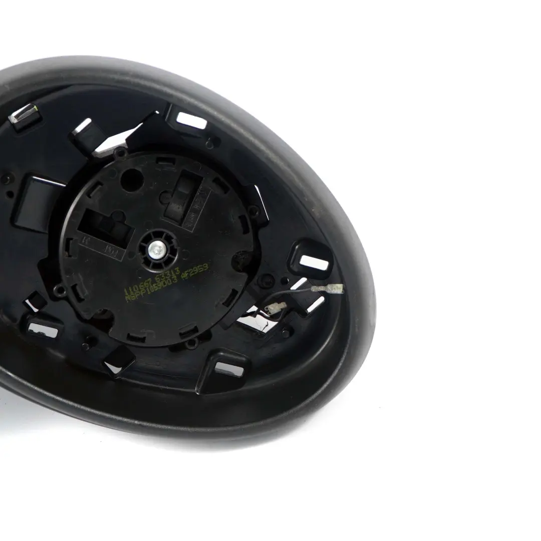Heated Right Door Wing Mirror Base Power Fold O/S 7 pin to Mini Cooper R56 with Part number 7417466 Mini Cooper R56 Heated Right Door Wing Mirror Base Power Fold O/S 7 pin - SKU rhd-7417466 - Part number 7417466