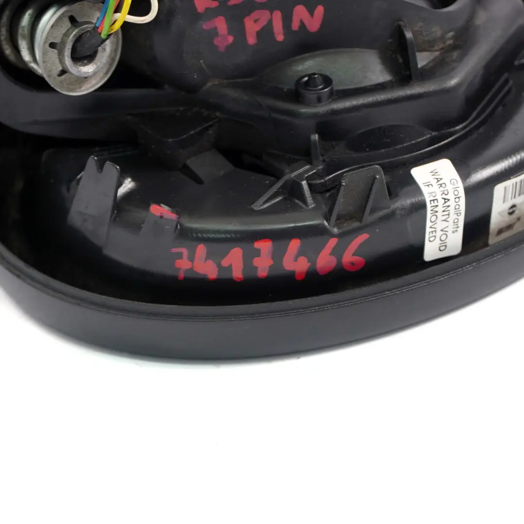 Heated Right Door Wing Mirror Base Power Fold O/S 7 pin to Mini Cooper R56 with Part number 7417466 Mini Cooper R56 Heated Right Door Wing Mirror Base Power Fold O/S 7 pin - SKU rhd-7417466 - Part number 7417466
