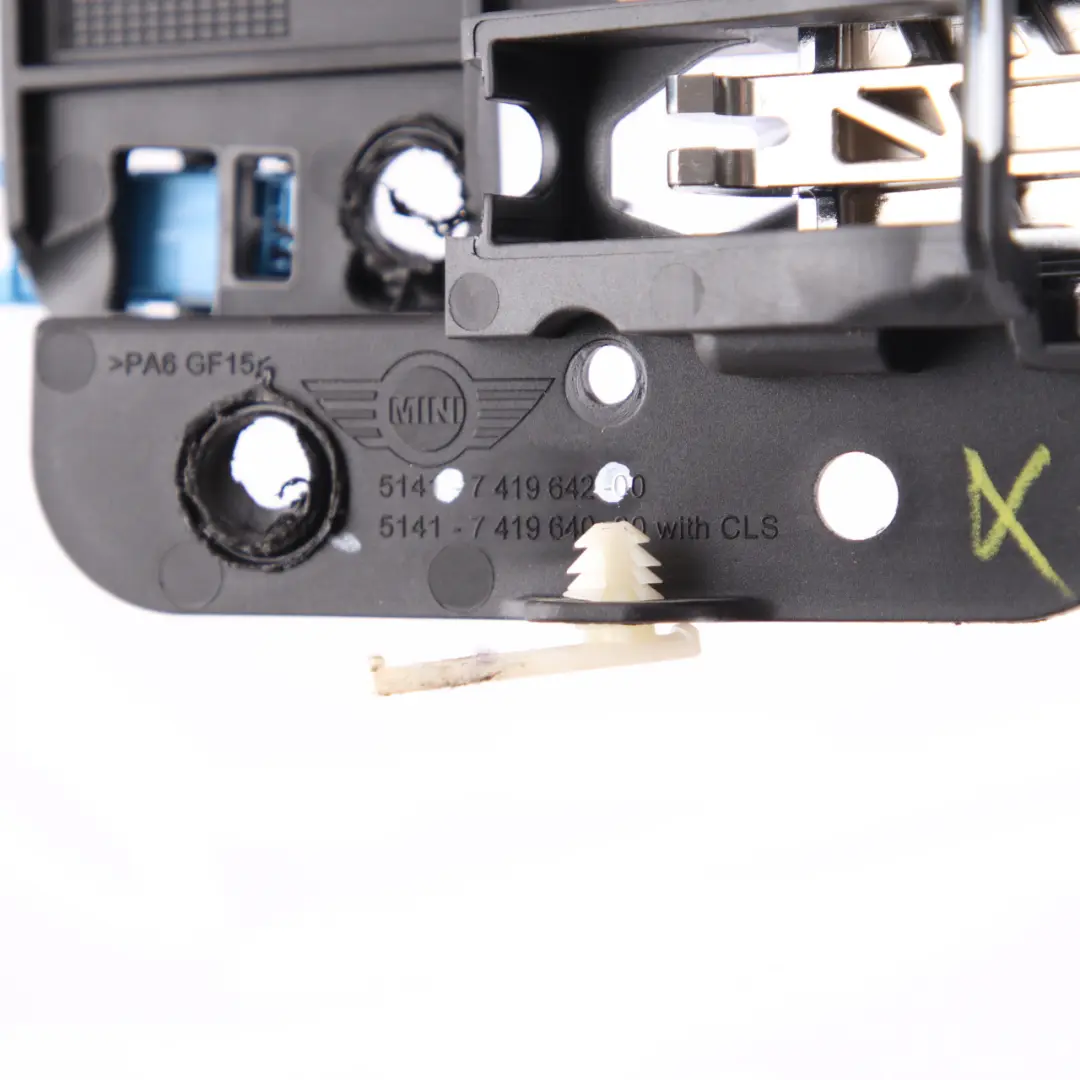 Door Handle Mini F55 F56 F57 Inside Right O/S Trim Grab Chrome Switch 7419642 to with Part number 7419656 Door Handle Mini F55 F56 F57 Inside Right O/S Trim Grab Chrome Switch 7419642 - SKU rhd-7419656 - Part number 7419656