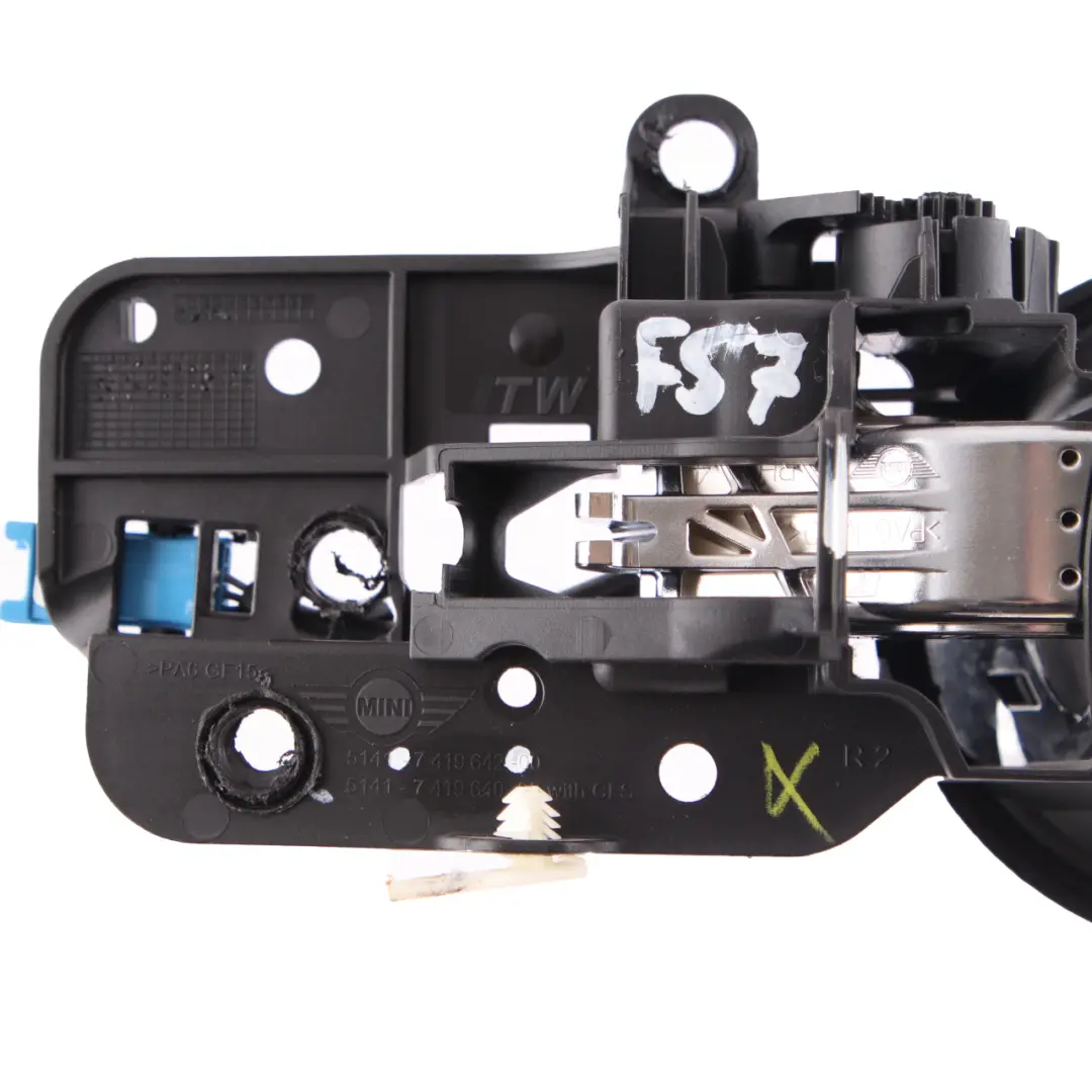Door Handle Mini F55 F56 F57 Inside Right O/S Trim Grab Chrome Switch 7419642 to with Part number 7419656 Door Handle Mini F55 F56 F57 Inside Right O/S Trim Grab Chrome Switch 7419642 - SKU rhd-7419656 - Part number 7419656