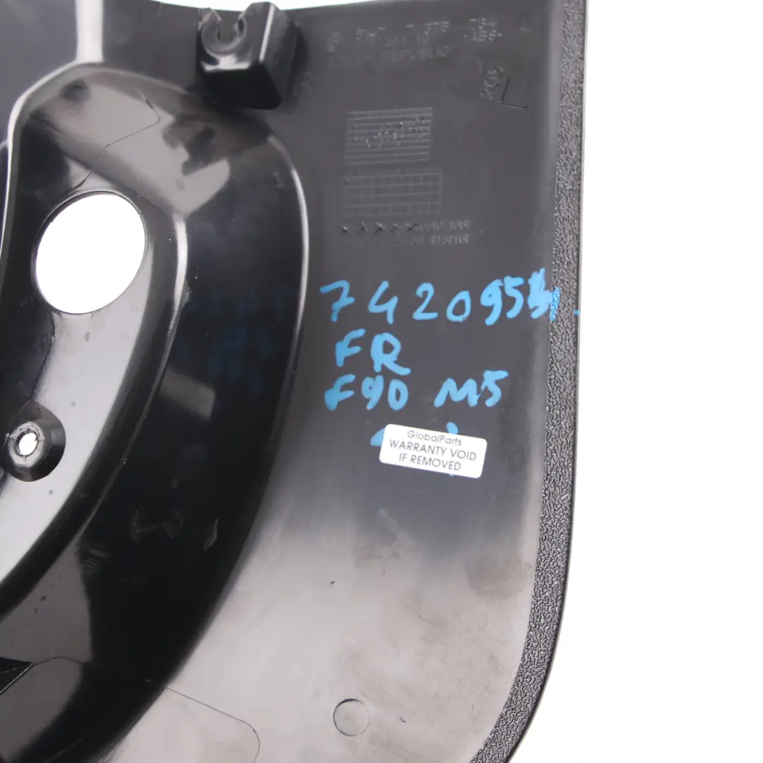 Lateral Trim Panel Leg Room Front Right O/S Black 7375734 to BMW G30 G31 Cover with Part number 7420954 BMW G30 G31 Cover Lateral Trim Panel Leg Room Front Right O/S Black 7375734 - SKU rhd-7420954 - Part number 7420954