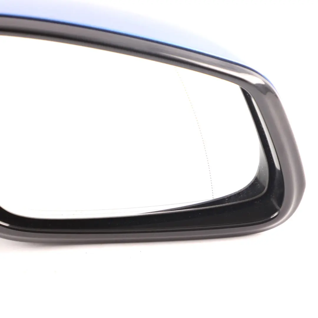 Wing Mirror Door Right O/S Estoril Blue Metallic - B45 to BMW F46 with Part number 7421476 BMW F46 Wing Mirror Door Right O/S Estoril Blue Metallic - B45 - SKU rhd-7421476-EB - Part number 7421476