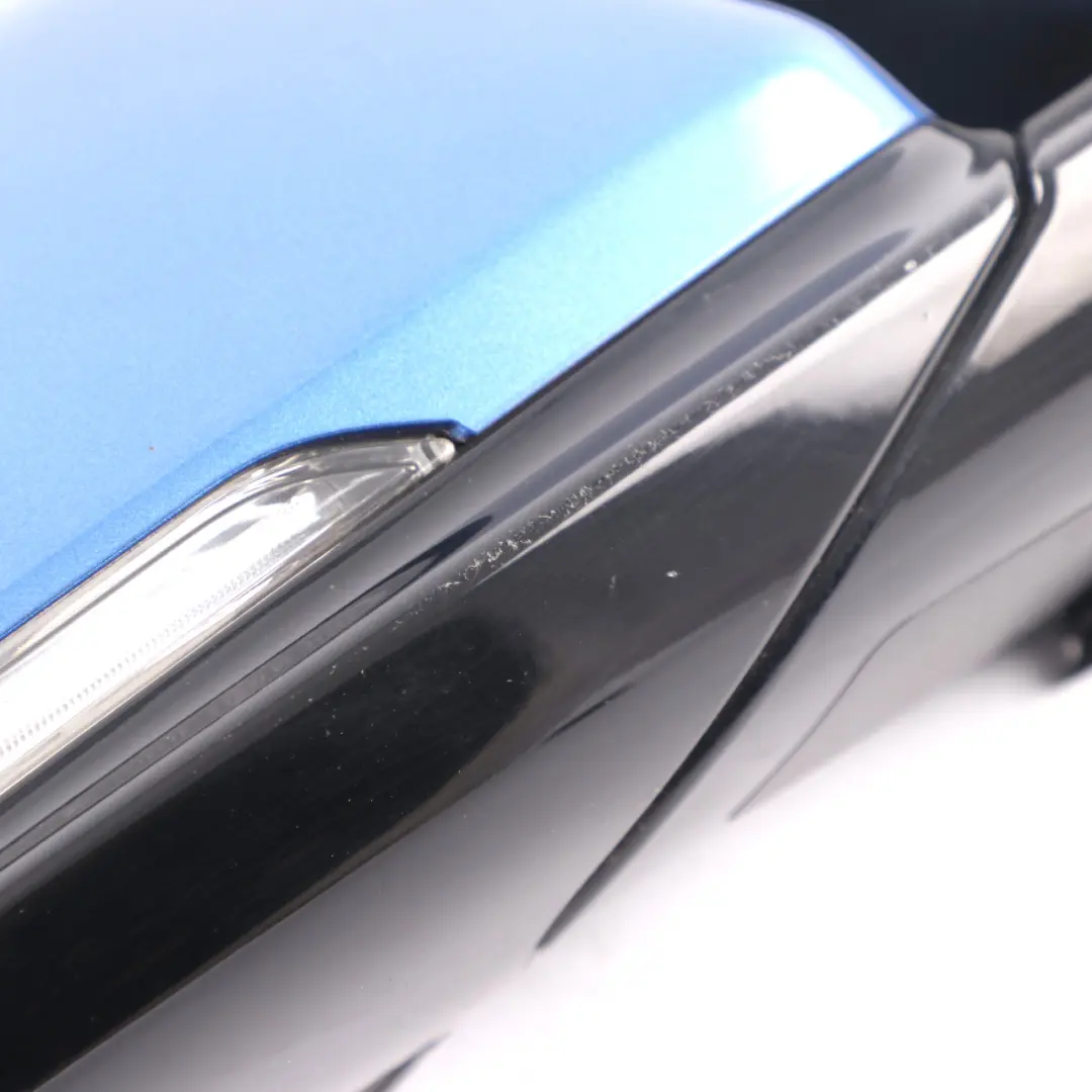 Wing Mirror Door Right O/S Estoril Blue Metallic - B45 to BMW F46 with Part number 7421476 BMW F46 Wing Mirror Door Right O/S Estoril Blue Metallic - B45 - SKU rhd-7421476-EB - Part number 7421476