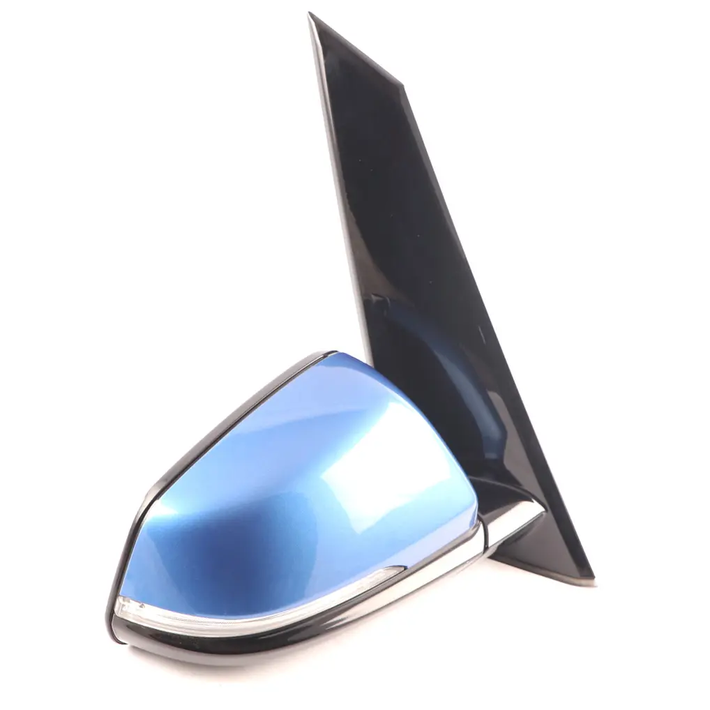 Wing Mirror Door Right O/S Estoril Blue Metallic - B45 to BMW F46 with Part number 7421476 BMW F46 Wing Mirror Door Right O/S Estoril Blue Metallic - B45 - SKU rhd-7421476-EB - Part number 7421476