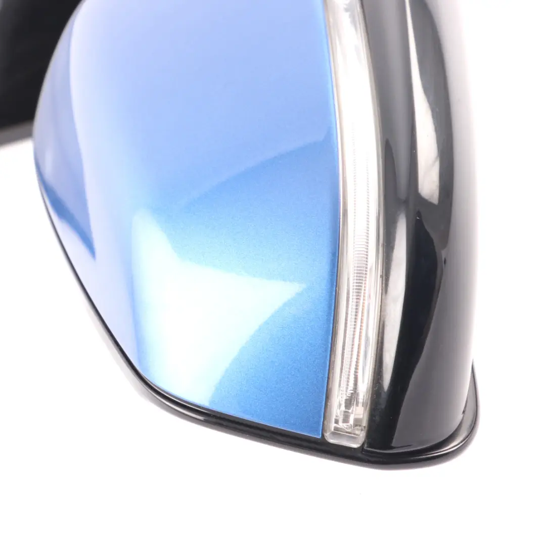 BMW F46 Wing Mirror Door Right O/S Estoril Blue Metallic - B45 - SKU rhd-7421476-EB - Part number 7421476