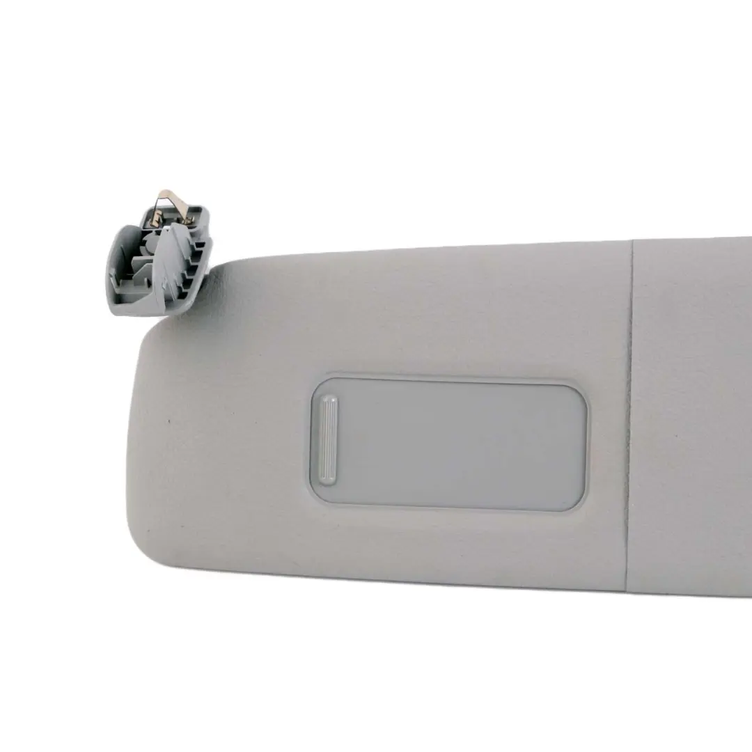 Sun Visor With Mirror Label Left Everestgrau Grey to BMW 1 Series 1 F20 F21 LCI with Part number 7423309 BMW 1 Series 1 F20 F21 LCI Sun Visor With Mirror Label Left Everestgrau Grey - SKU rhd-7423309-1 - Part number 7423309