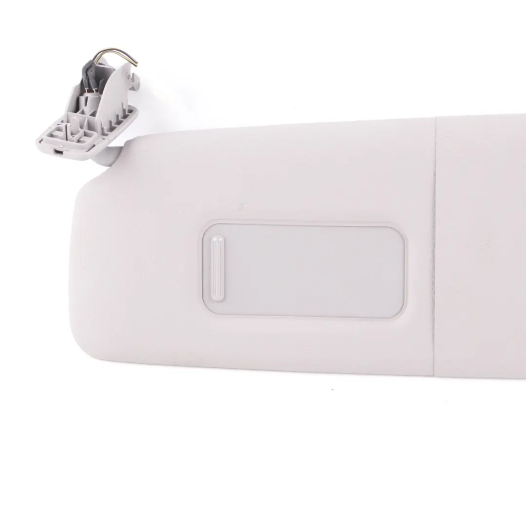 BMW 1 Series F20 F21 Sun Visor With Mirror Label Left Everestgrau Grey - SKU rhd-7423309-2 - Part number 7423309