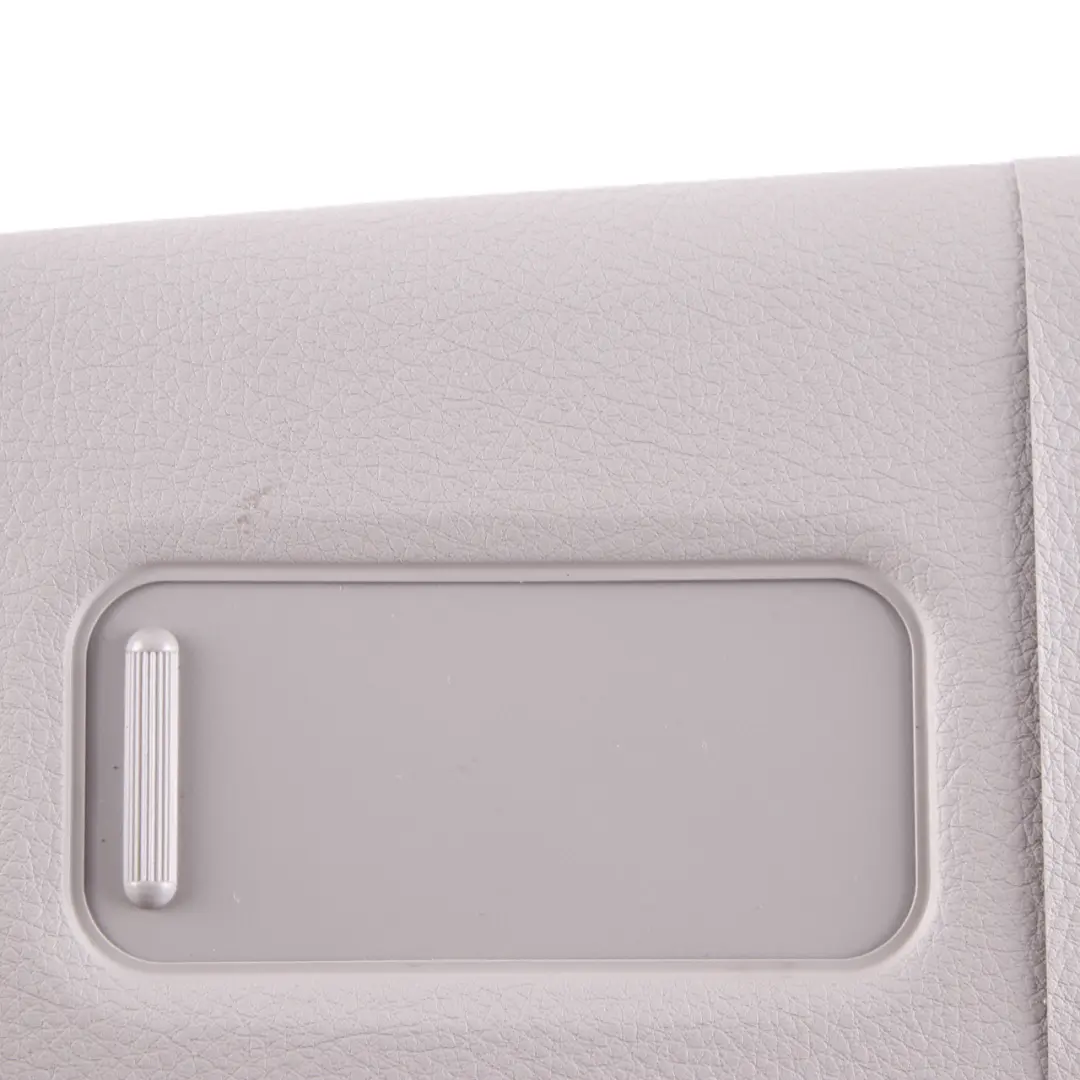 BMW 1 Series F20 F21 Sun Visor With Mirror Label Left Everestgrau Grey - SKU rhd-7423309-2 - Part number 7423309