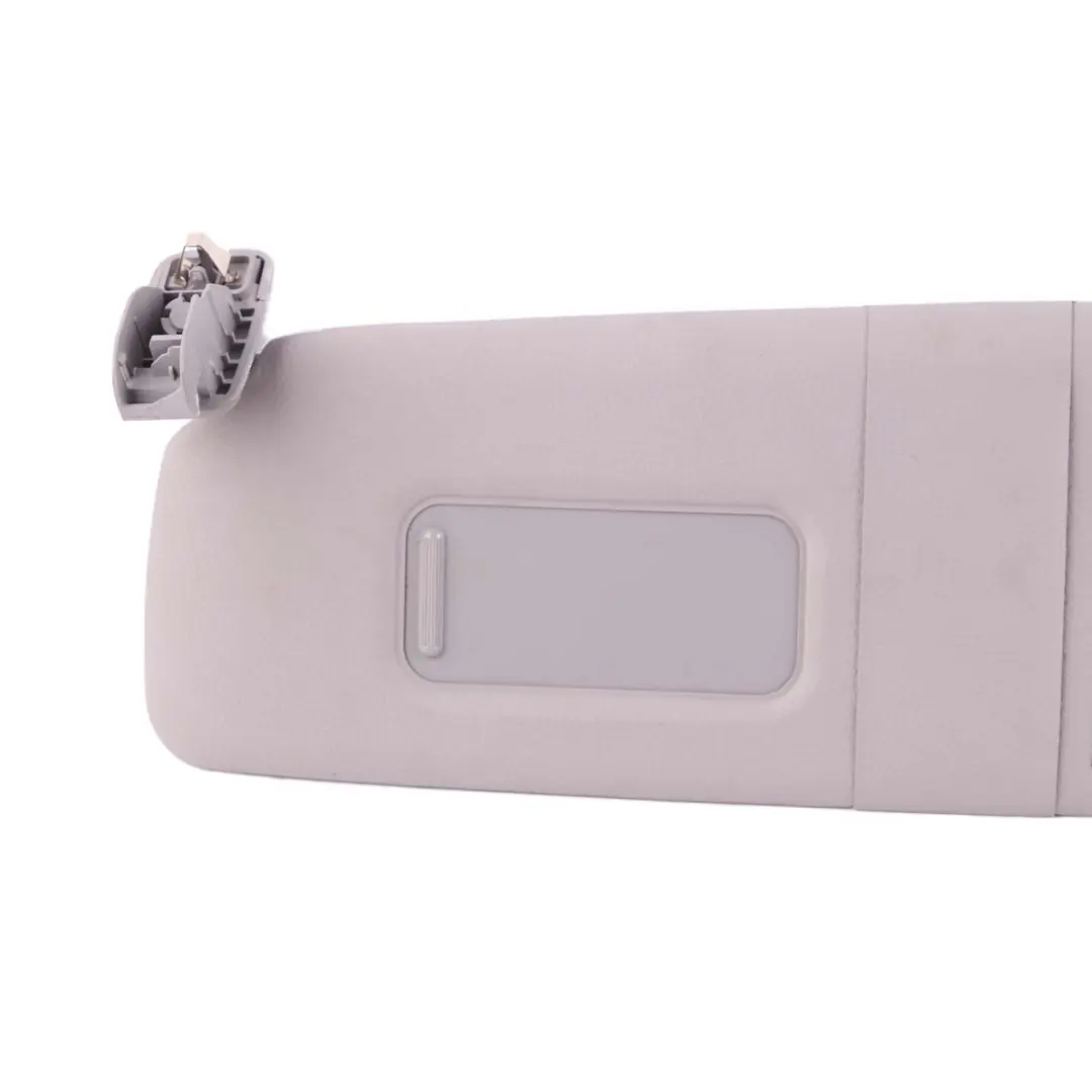 Sun Visor With Mirror Label Left Everestgrau Grey to BMW 1 Series 1 F20 F21 LCI with Part number 7423309 BMW 1 Series 1 F20 F21 LCI Sun Visor With Mirror Label Left Everestgrau Grey - SKU rhd-7423309 - Part number 7423309