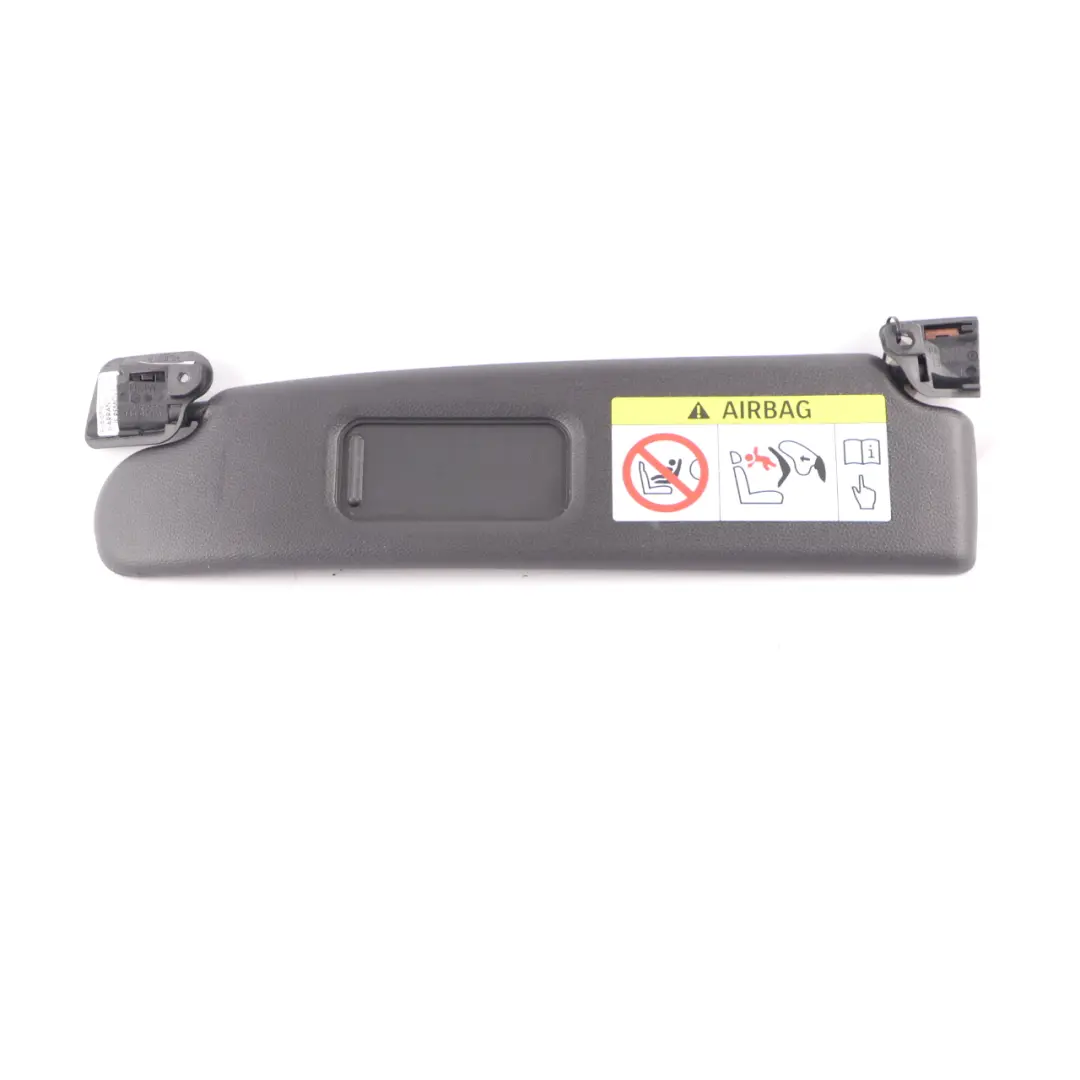 Sun Visor Mirror Left N/S Sunvisor Label Panel Cover Black to BMW Z4 E89 with Part number 7427269 BMW Z4 E89 Sun Visor Mirror Left N/S Sunvisor Label Panel Cover Black - SKU rhd-7427269 - Part number 7427269
