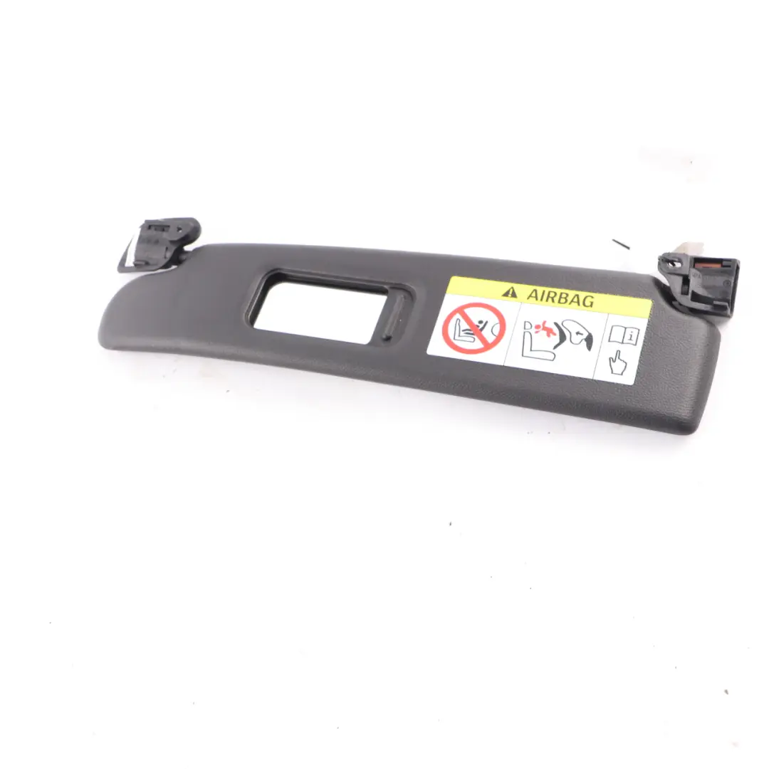 Sun Visor Mirror Left N/S Sunvisor Label Panel Cover Black to BMW Z4 E89 with Part number 7427269 BMW Z4 E89 Sun Visor Mirror Left N/S Sunvisor Label Panel Cover Black - SKU rhd-7427269 - Part number 7427269