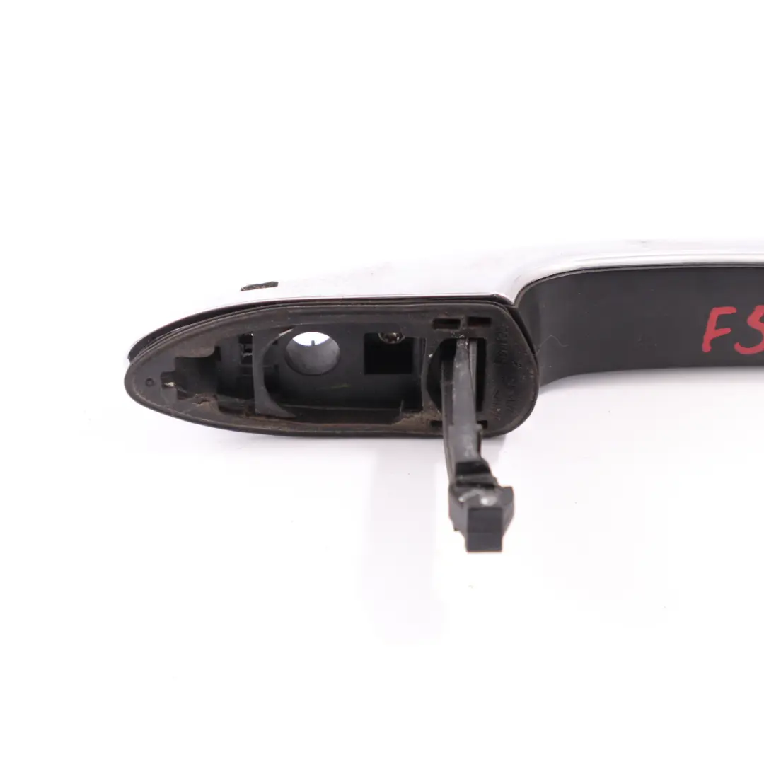 Grab Handle Mini F55 F56 F60 Outside Door Chrome Front Right O/S to with Part number 7434536 Grab Handle Mini F55 F56 F60 Outside Door Chrome Front Right O/S - SKU RHD-7434536-2 - Part number 7434536