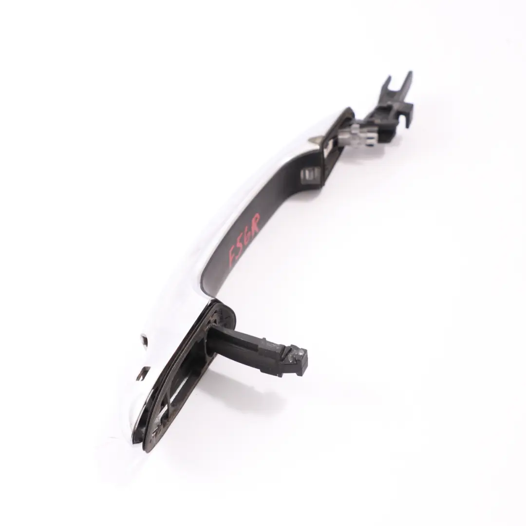 Grab Handle Mini F55 F56 F60 Outside Door Chrome Front Right O/S to with Part number 7434536 Grab Handle Mini F55 F56 F60 Outside Door Chrome Front Right O/S - SKU RHD-7434536-2 - Part number 7434536