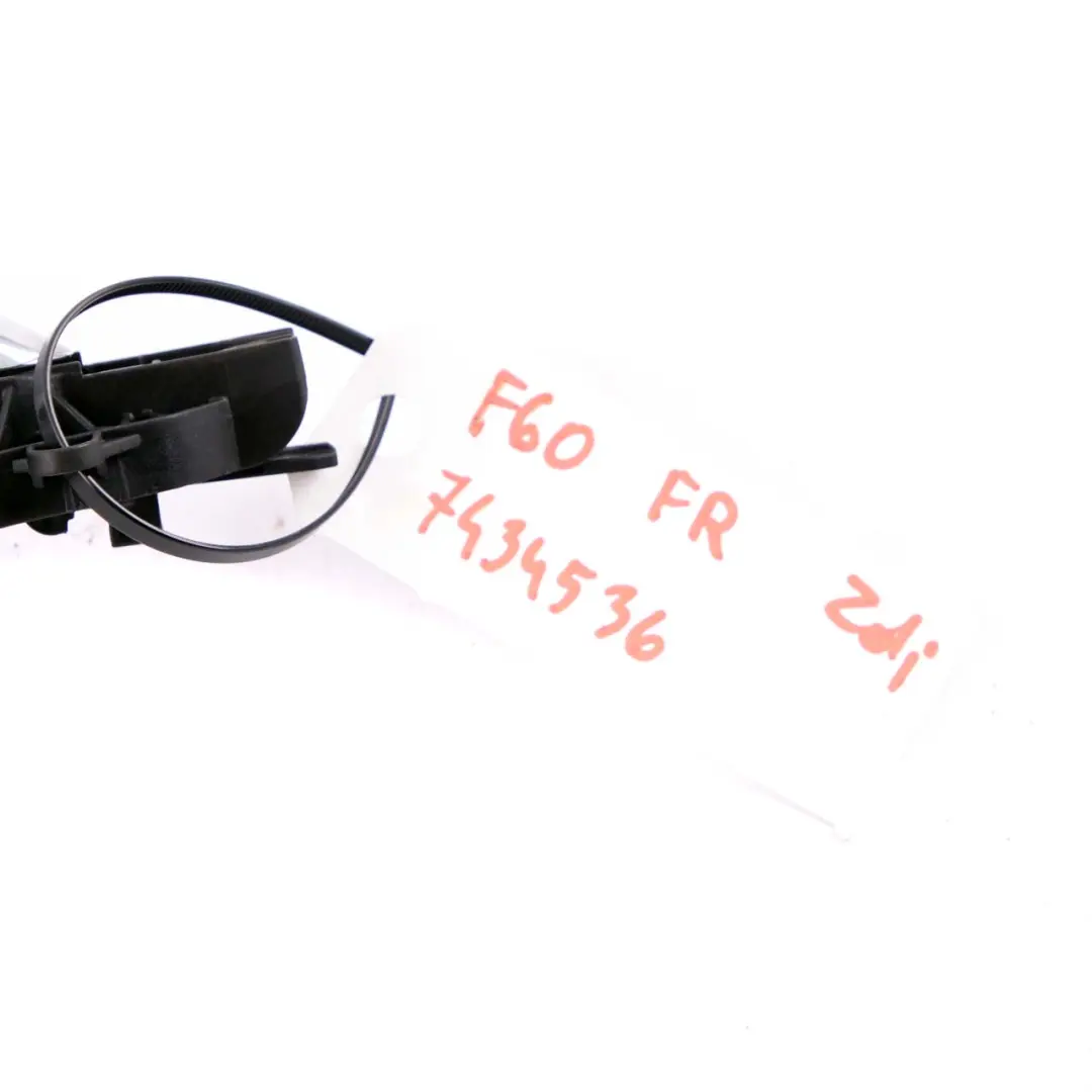 MINI Cooper F55 F56 F60 Outside Grab Handle Door Chrome Front Right O/S Carrier - SKU rhd-7434536 - Part number 7434536