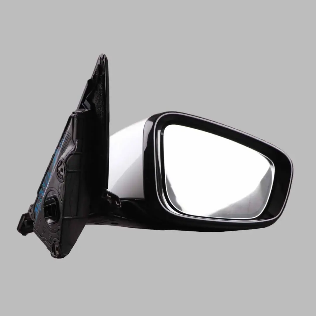 BMW G11 Wing Mirror High Gloss Heated Door Right O/S 5 Pins Mineral White A96 - SKU rhd-7437164-MW - Part number 7437164