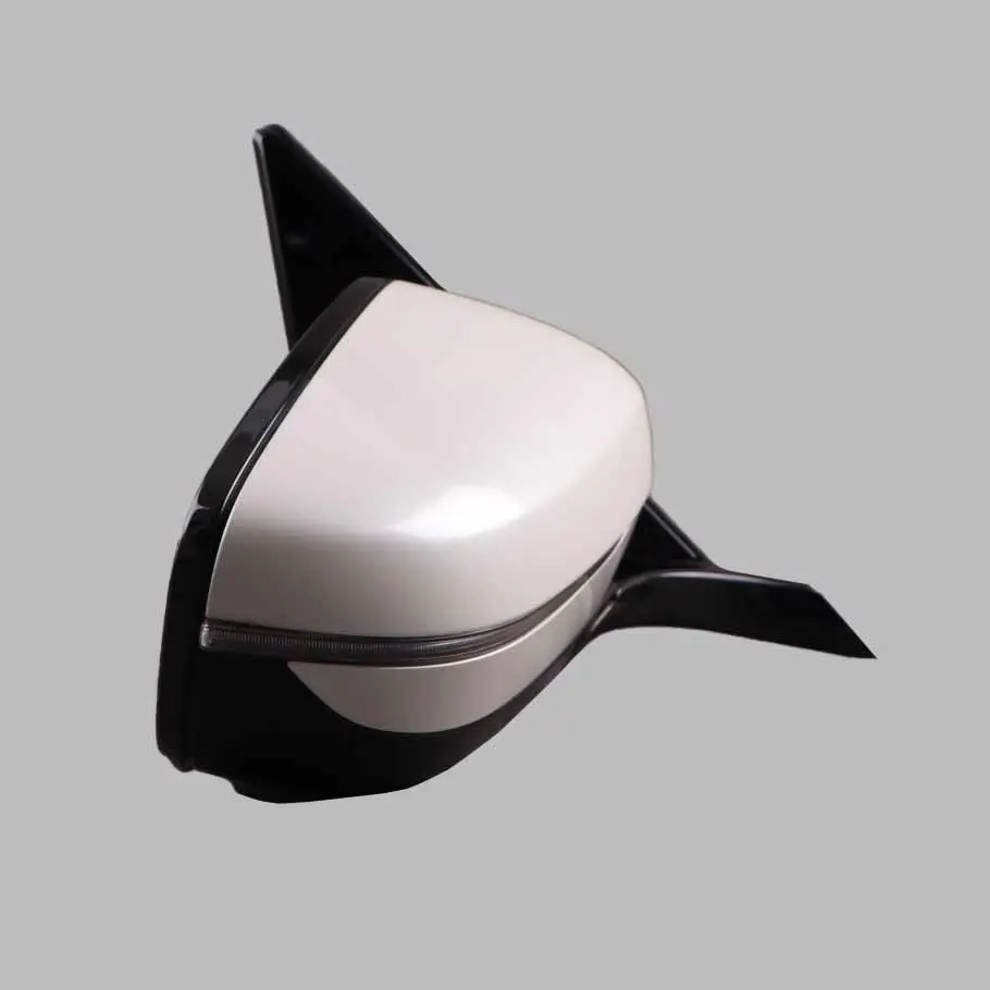 BMW G11 Wing Mirror High Gloss Heated Door Right O/S 5 Pins Mineral White A96 - SKU rhd-7437164-MW - Part number 7437164