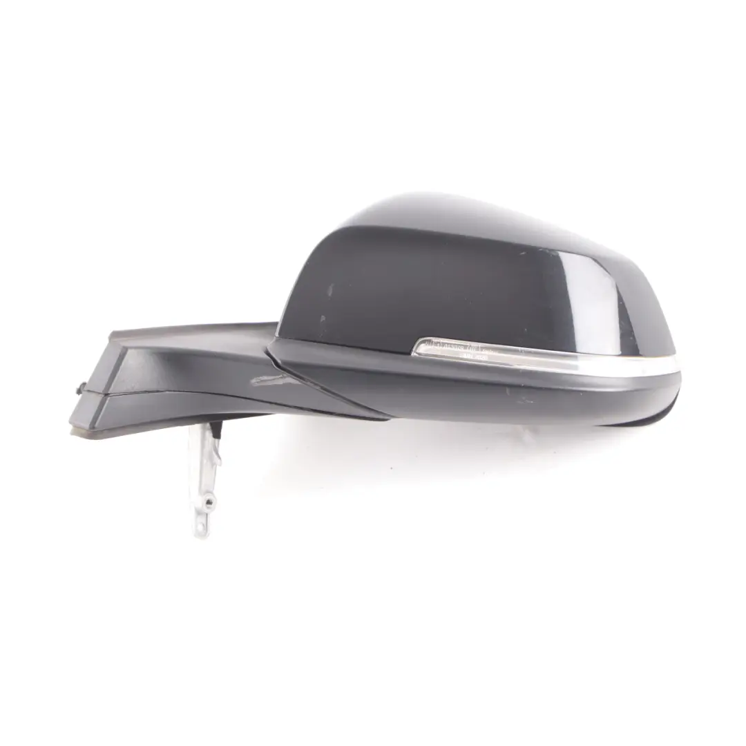 BMW i3 I01 Wing Mirror Door Left N/S Outside Heated Auto Dip Black - SKU rhd-7441033-BLK - Part number 7441033