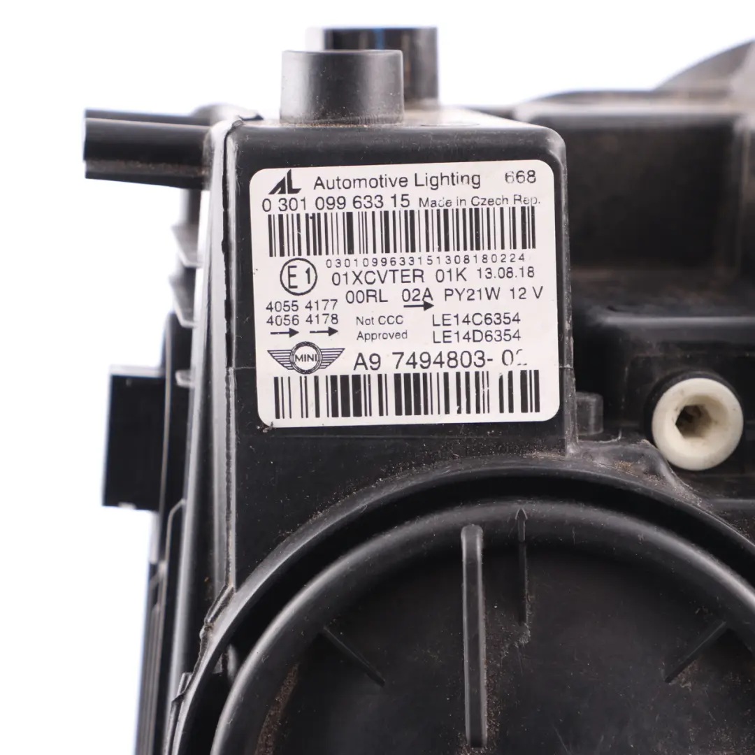 Headlight Headlamp Front Light Lamp LED Left N/S 7494803 to Mini Countryman F60 with Part number 7441315 Mini Countryman F60 Headlight Headlamp Front Light Lamp LED Left N/S 7494803 - SKU rhd-7441315 - Part number 7441315