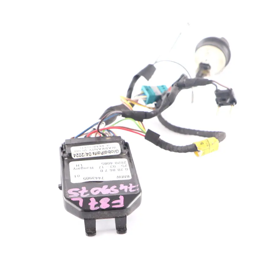 Wing Mirror Door Left N/S Control Unit Module to BMW F21 LCI F22 F23 with Part number 7443905 BMW F21 LCI F22 F23 Wing Mirror Door Left N/S Control Unit Module - SKU rhd-7443905 - Part number 7443905