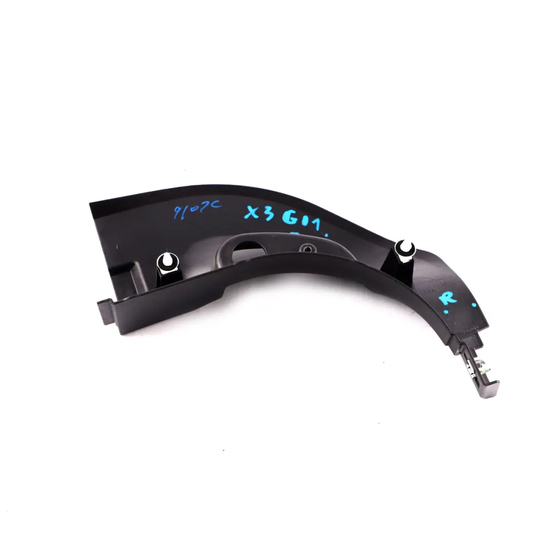 Footwell Trim Panel Driver's Side Lateral Lower Cover Black 7398020 to BMW X3 G01 with Part number 7446636 BMW X3 G01 Footwell Trim Panel Driver's Side Lateral Lower Cover Black 7398020 - SKU rhd-7446636 - Part number 7446636