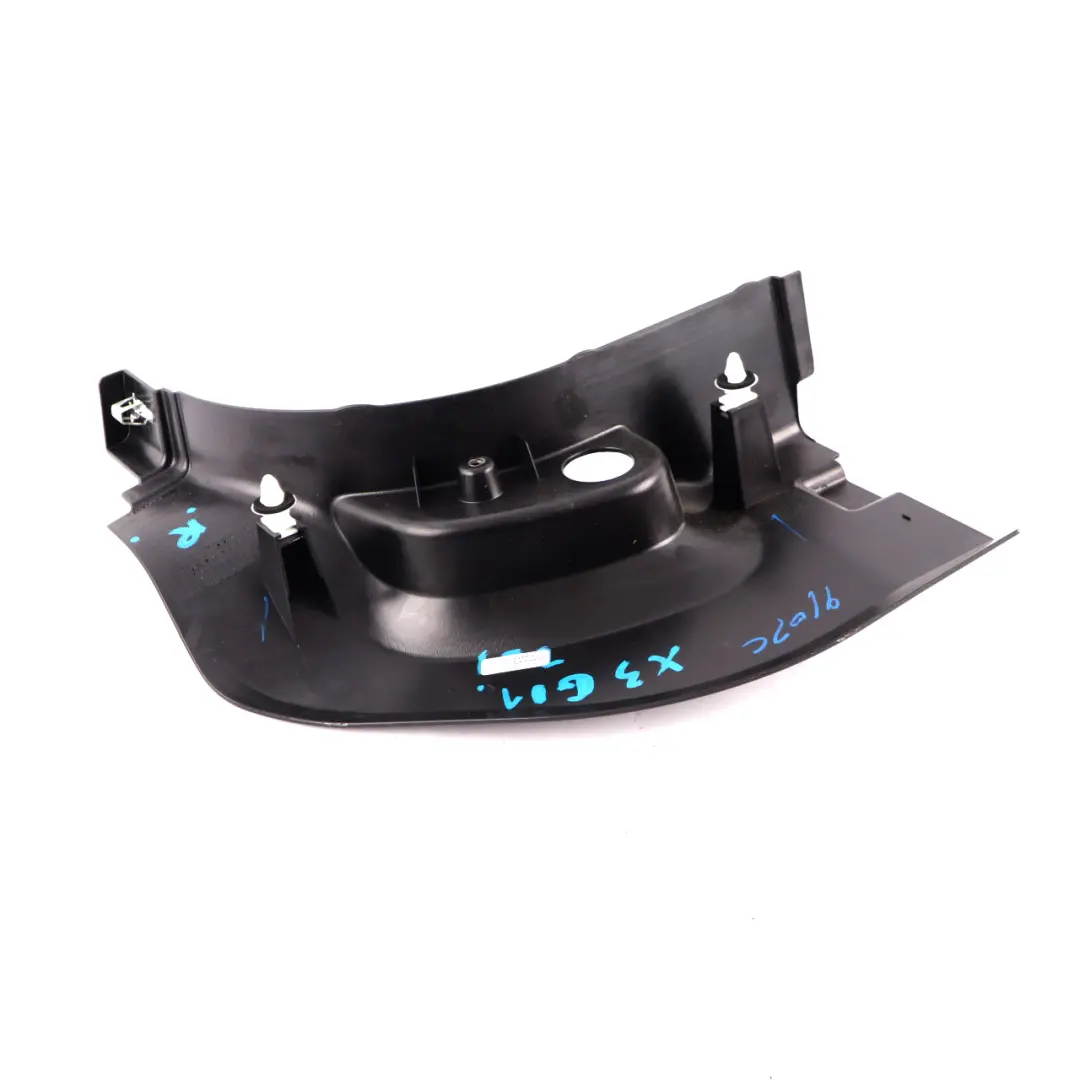 Footwell Trim Panel Driver's Side Lateral Lower Cover Black 7398020 to BMW X3 G01 with Part number 7446636 BMW X3 G01 Footwell Trim Panel Driver's Side Lateral Lower Cover Black 7398020 - SKU rhd-7446636 - Part number 7446636