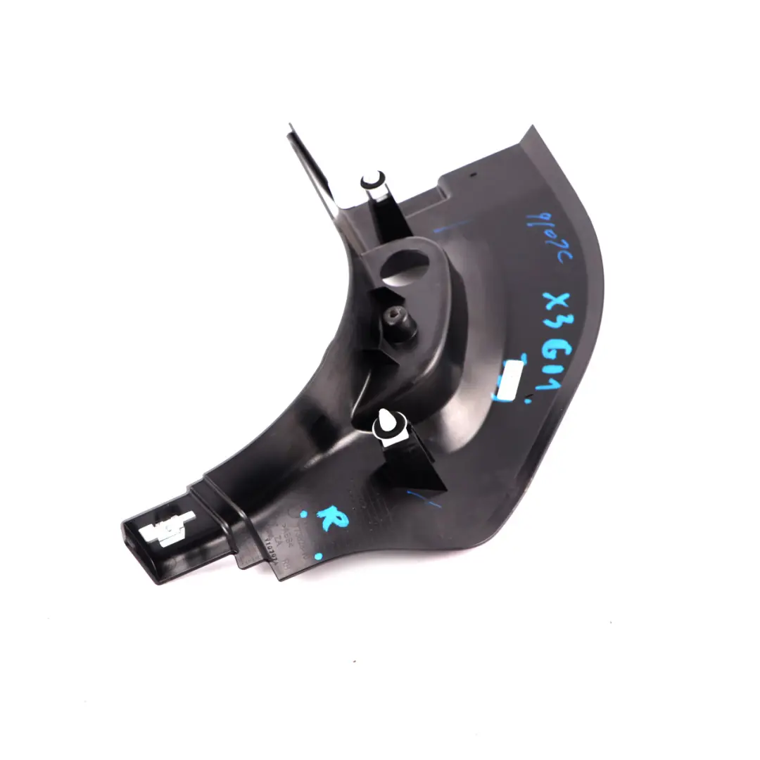 Footwell Trim Panel Driver's Side Lateral Lower Cover Black 7398020 to BMW X3 G01 with Part number 7446636 BMW X3 G01 Footwell Trim Panel Driver's Side Lateral Lower Cover Black 7398020 - SKU rhd-7446636 - Part number 7446636