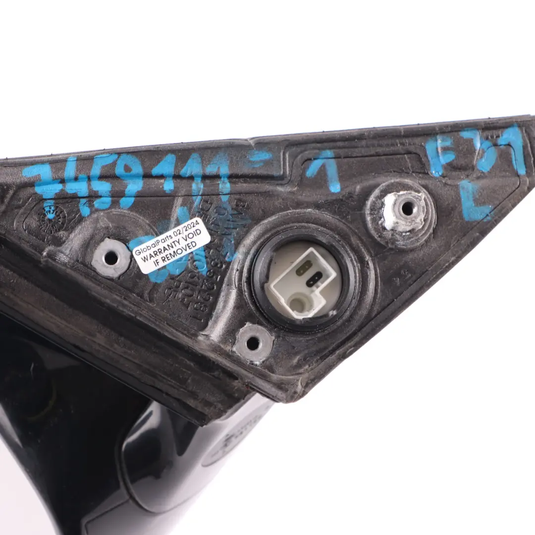 Wing Mirror BMW F30 F31 LCI High Gloss Heated Door Left N/S Outside 5 Pins to with Part number 7459111 Wing Mirror BMW F30 F31 LCI High Gloss Heated Door Left N/S Outside 5 Pins - SKU rhd-7459111-1 - Part number 7459111