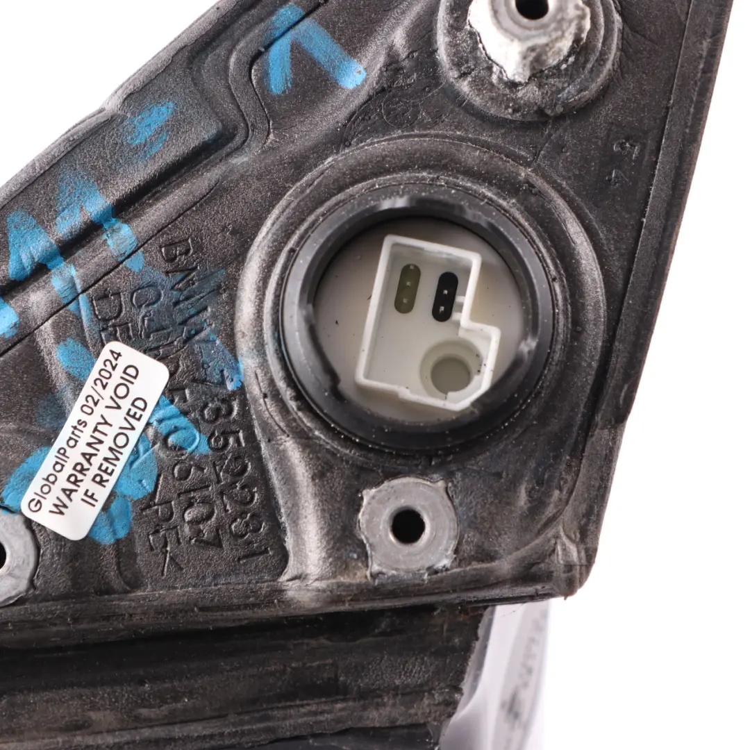 Wing Mirror BMW F30 F31 LCI High Gloss Heated Door Left N/S Outside 5 Pins to with Part number 7459111 Wing Mirror BMW F30 F31 LCI High Gloss Heated Door Left N/S Outside 5 Pins - SKU rhd-7459111-1 - Part number 7459111