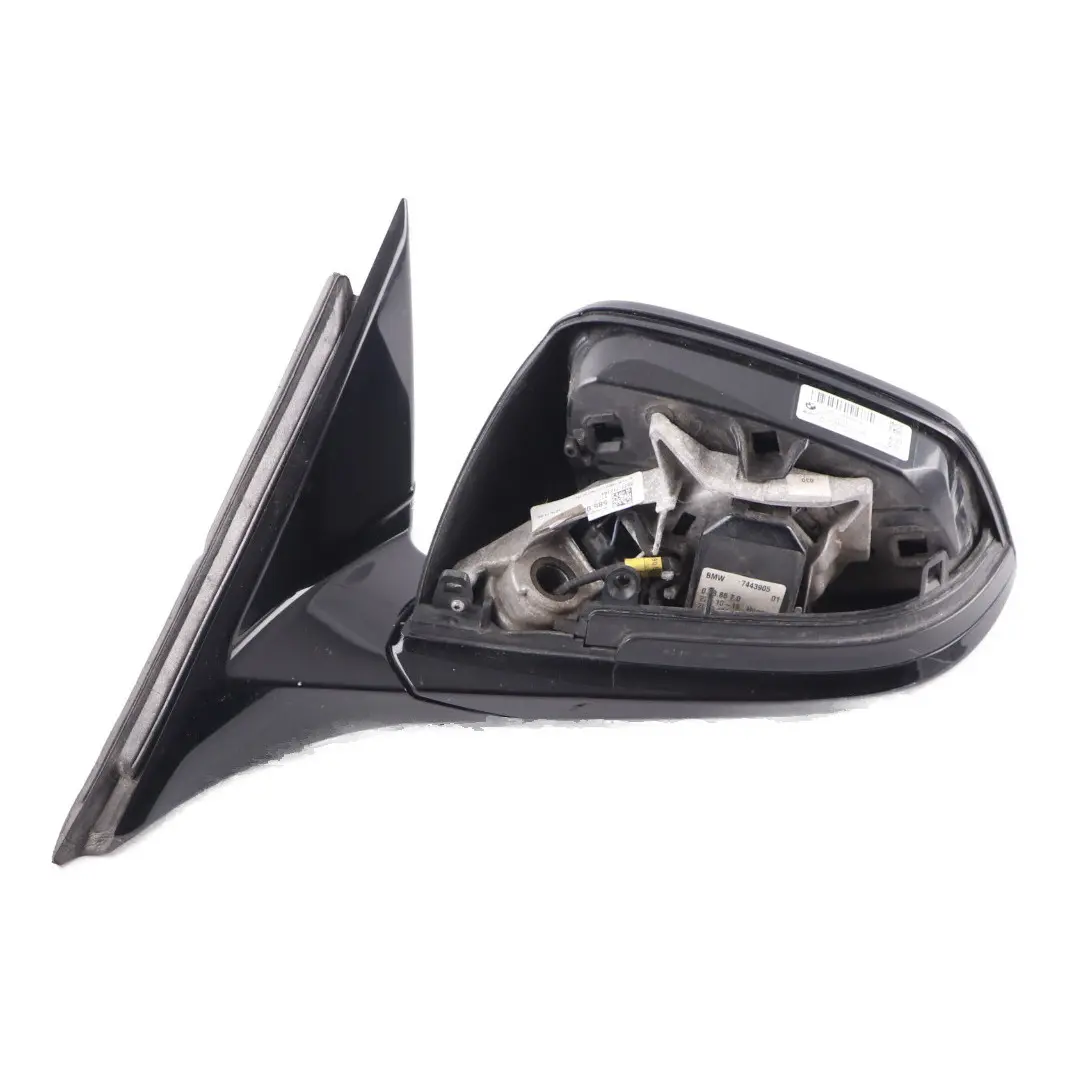  Wing Mirror BMW F30 F31 LCI High Gloss Heated Door Left N/S Outside 5 Pins - SKU rhd-7459111-1 - Part number 7459111