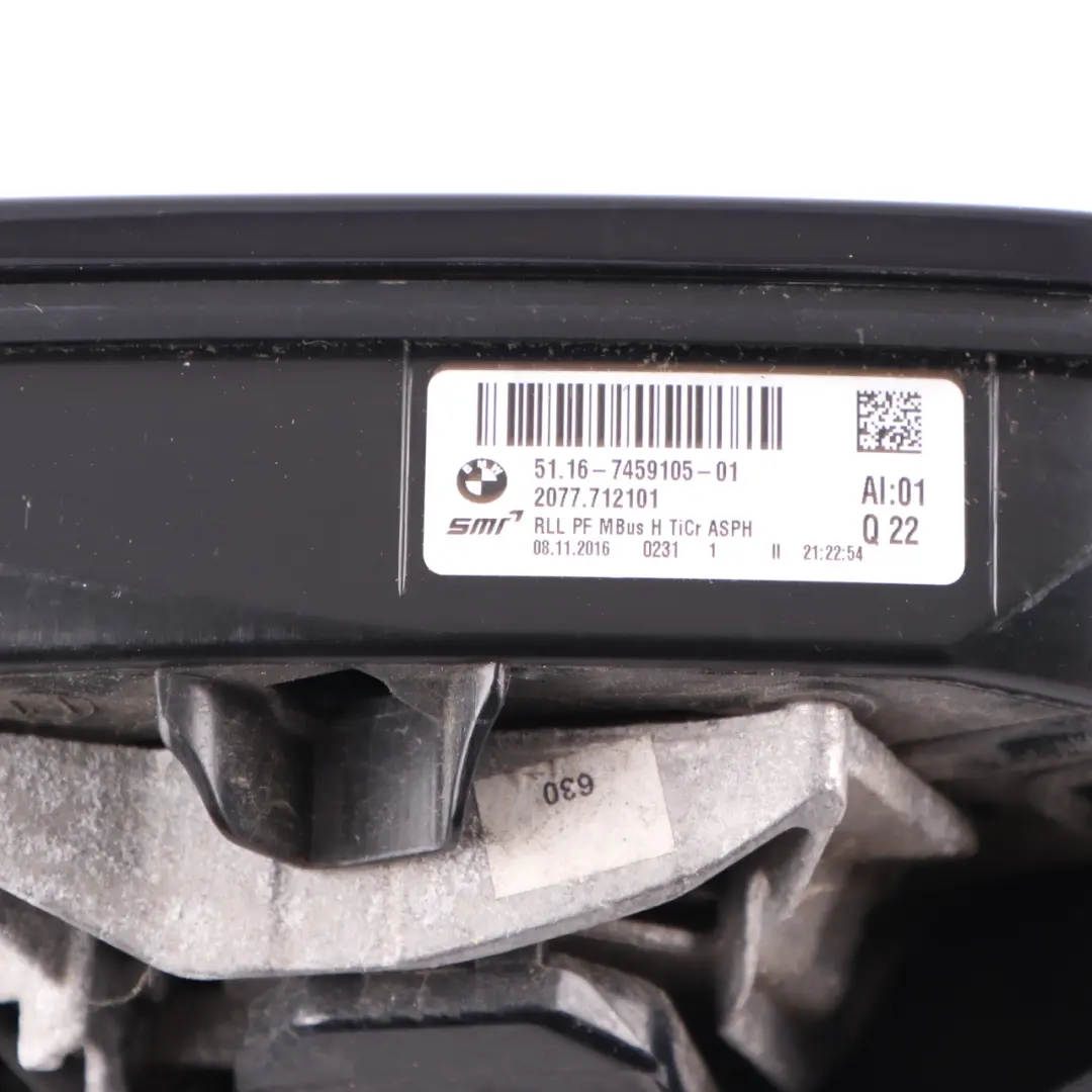 Wing Mirror BMW F30 F31 LCI High Gloss Heated Door Left N/S Outside 5 Pins to with Part number 7459111 Wing Mirror BMW F30 F31 LCI High Gloss Heated Door Left N/S Outside 5 Pins - SKU rhd-7459111-1 - Part number 7459111