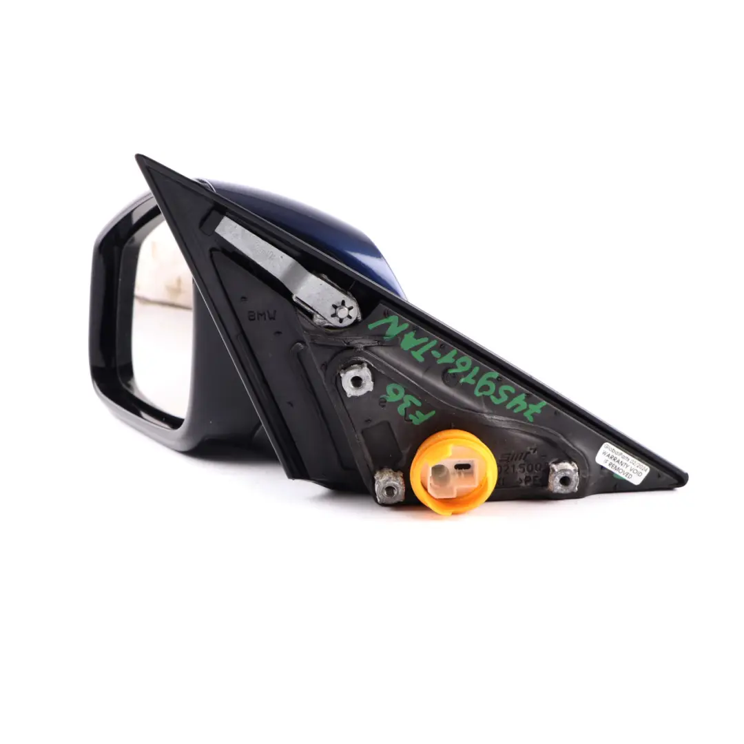 Wing Mirror BMW F32 F33 F36 High Gloss Auto Dip Door Left N/S Tanzanite Blue X10 to with Part number 7459161 Wing Mirror BMW F32 F33 F36 High Gloss Auto Dip Door Left N/S Tanzanite Blue X10 - SKU rhd-7459161-TAN - Part number 7459161