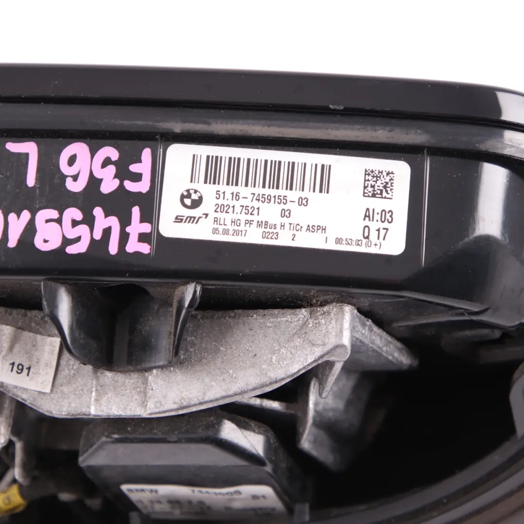 Wing Mirror BMW F32 F33 F36 High Gloss Heated Auto Dip Left N/S to with Part number 7459161 Wing Mirror BMW F32 F33 F36 High Gloss Heated Auto Dip Left N/S - SKU rhd-7459161 - Part number 7459161