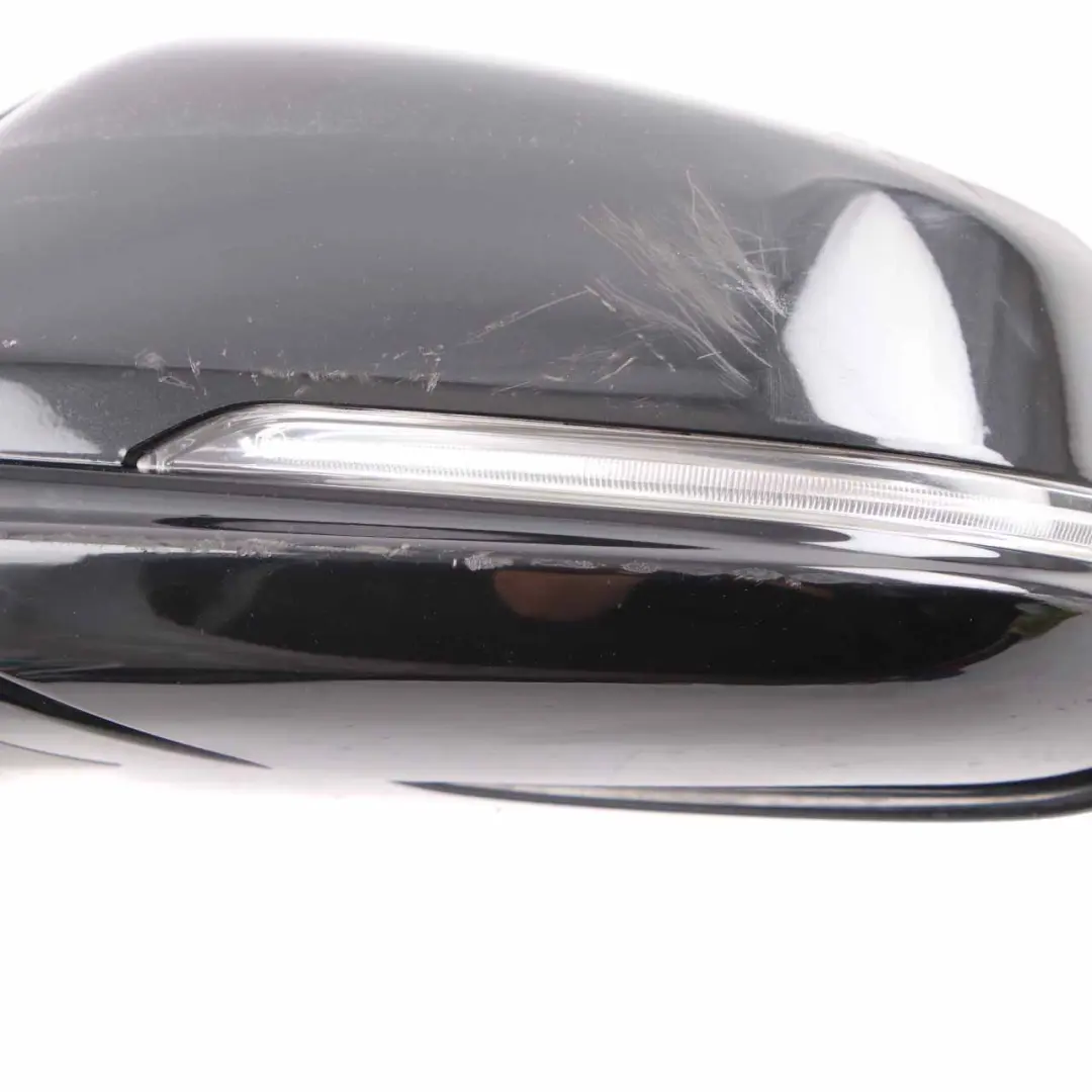BMW X1 F48 Wing Mirror High Gloss Left Door N/S 5 Pins Black Sapphire - 475 - SKU rhd-7459827-BS - Part number 7459827