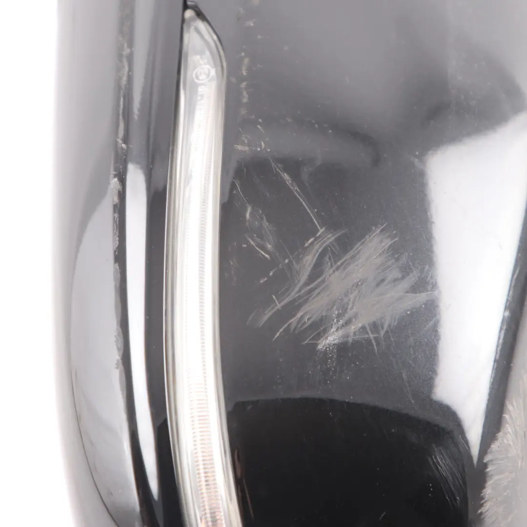 BMW X1 F48 Wing Mirror High Gloss Left Door N/S 5 Pins Black Sapphire - 475 - SKU rhd-7459827-BS - Part number 7459827