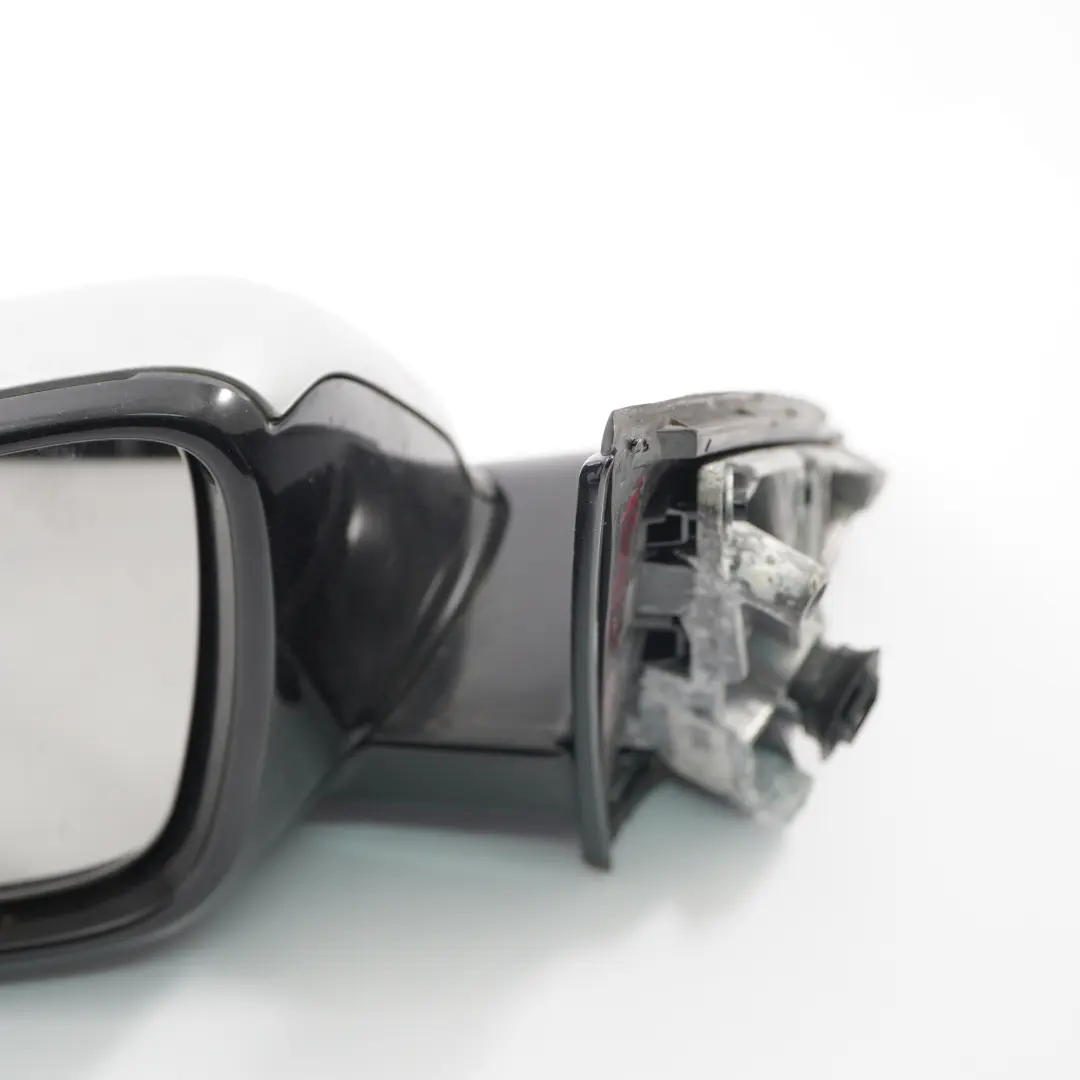 BMW X1 F48 Wing Mirror High Gloss Left Door N/S Glacier Silver Metallic - A83 - SKU rhd-7459827-GSB - Part number 7459827