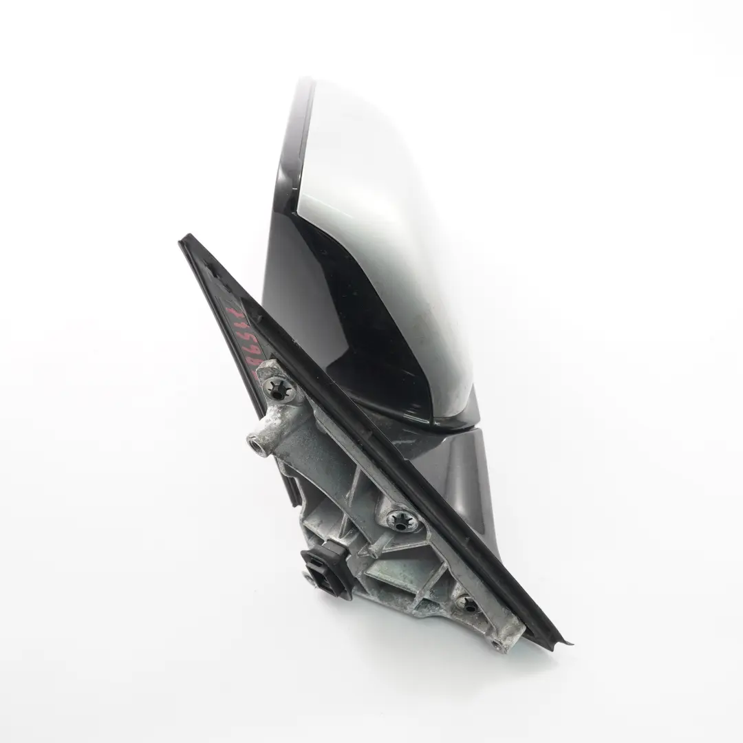 BMW X1 F48 Wing Mirror High Gloss Left Door N/S Glacier Silver Metallic - A83 - SKU rhd-7459827-GSB - Part number 7459827