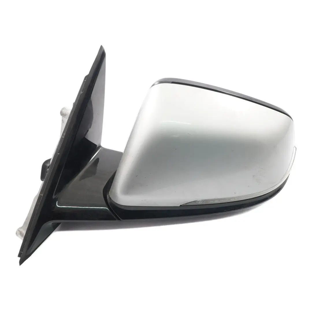 BMW X1 F48 Wing Mirror High Gloss Left Door N/S Glacier Silver Metallic - A83 - SKU rhd-7459827-GSB - Part number 7459827